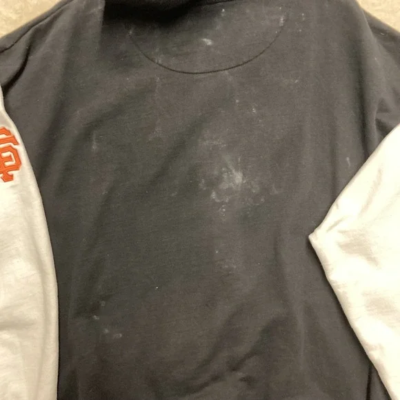 San Francisco Giants Hoodie Men's XXL Black MLB Baseball Stitches Full Zip Heavy - Picture 8 of 9